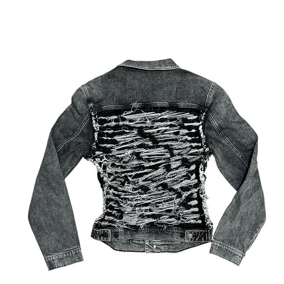 Si Tu Veux Women’s Jean Jacket Size 32 - Picture 5 of 5